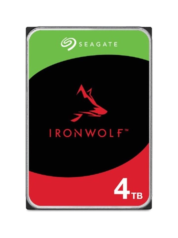 SEAGATE 4TB 3.5'' IRONWOLF ST4000VN006 5400RPM 256MB SATA-3 Nas Diski