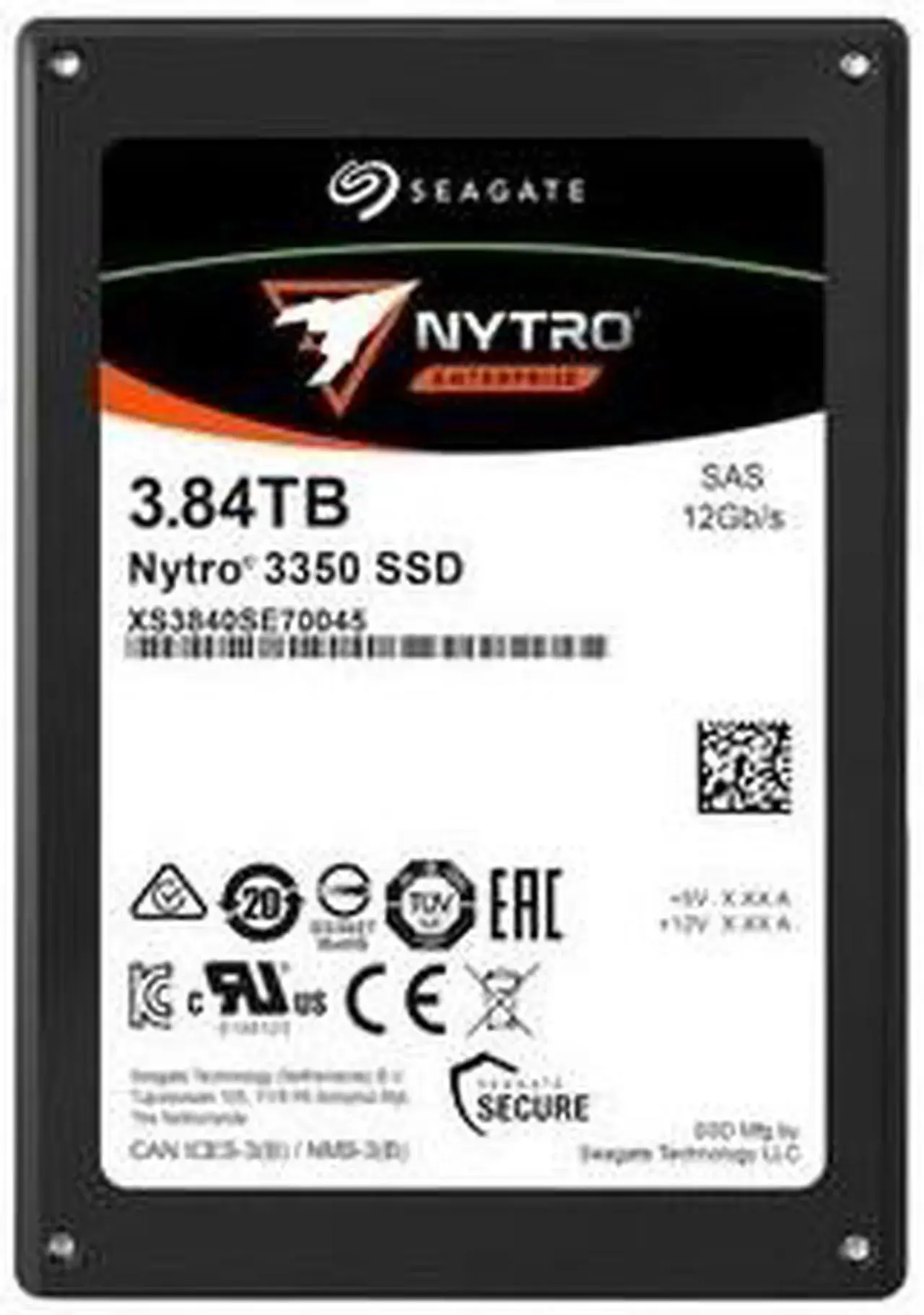 SEAGATE 3.84TB Nytro 3350 XS3840SE70045 Data center SSD SAS Disk