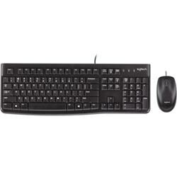 Logitech MK120 Klavye Mouse Set Kablolu Siyah 920-002560