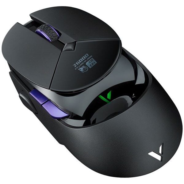 RAPOO VT960 PRO 4K 12584 26000dpi Kablosuz Gaming Mouse Black/Purple