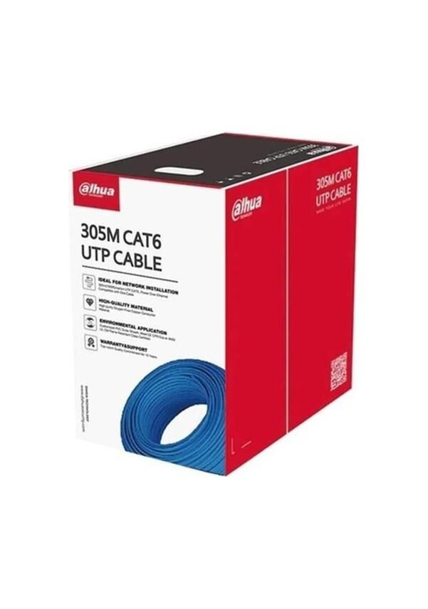 DAHUA PFM922I-6UN-C 305 METRE U/UTP 23AWG CCA BEYAZ RENK CAT6 KABLO