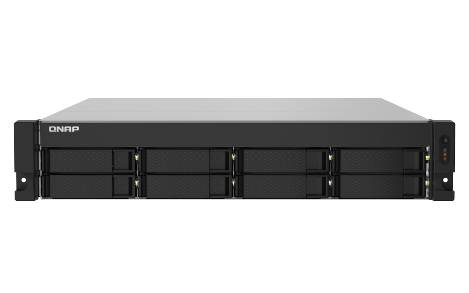 QNAP 8diskli Alpine AL324 QC-4GB RAM-10GbE Rack Nas Server TS-832PXU-RP