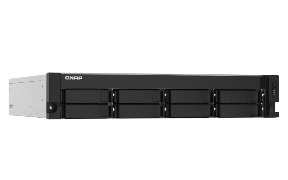 QNAP 8diskli Alpine AL324 QC-4GB RAM-10GbE Rack Nas Server TS-832PXU-RP