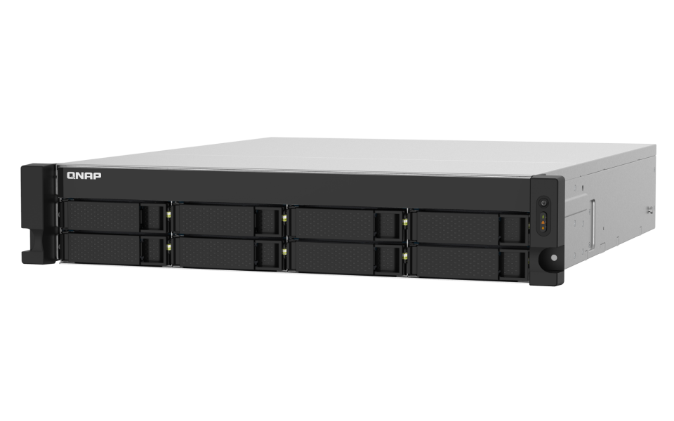 QNAP 8diskli Alpine AL324 QC-4GB RAM-10GbE Rack Nas Server TS-832PXU-RP
