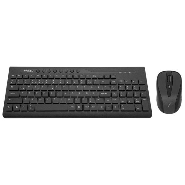 FRISBY FK-W156QU Kablosuz Q Trk Siyah Klavye - Mouse Set