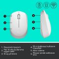 Logıtech M171 Kablosuz Mouse-Beyaz 910-006867