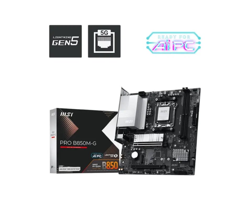 MSI PRO B850M-G AM5 DDR5 8200(OC)