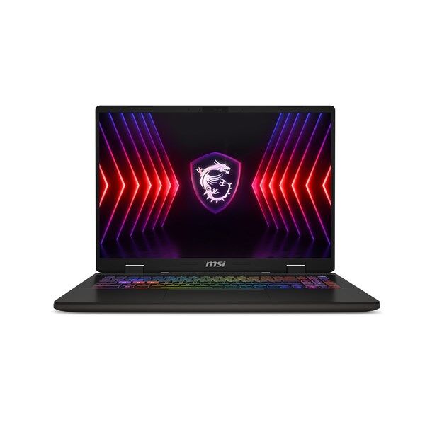MSI 16'' SWORD 16 Hx B14VGKG-473XTR CORE i7 14650Hx-32GB DDR5 RAM-8GB RTX4070-1TB NVME-FDOS
