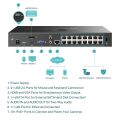 TP-LINK 16kanal VIGI NVR2016H-16P 4K PoE NVR KAYIT CİHAZI