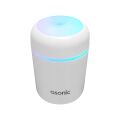 ASONIC HN21 Matte Beyaz 2W 300ML kapasiteli 4 Saat Çalışabilir RGB Mini Oda Nemlendirici