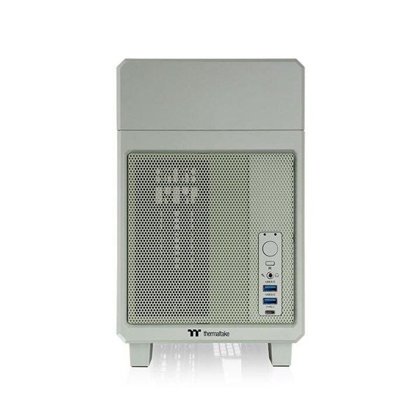 THERMALTAKE TR100 MATCHA GREEN DIJITAL EKRAN MINI-ITX PC KASASI YEŞİL