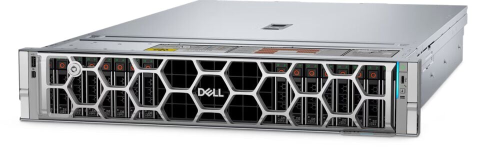 DELL POWEREDGE R770 XEON 2x6515P-64GB DDR5 RDIMM-2X480GB SSD-2x1100w Rack Sunucu