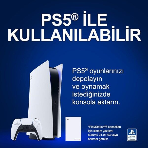 SEAGATE 5TB STLV5000200 PlayStation Konsolları için Game Drive
