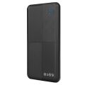 S-LINK IP-G12N 10000mAh Micro+Usb+ Type-C Giriş+Çıkış Siyah Taşınabilir Pil Şarj Cihazı Powerbank