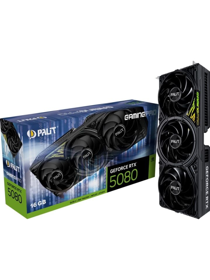 Palit RTX5080 GAMINGPRO OC 16GB 256Bit GDDR7