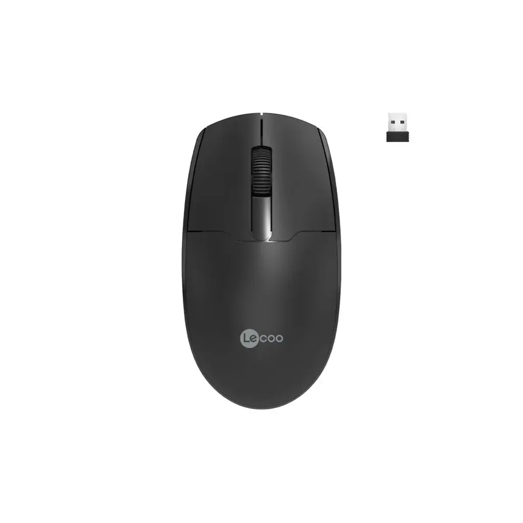 LECOO WS204 1200dpi Kablosuz Siyah Mouse