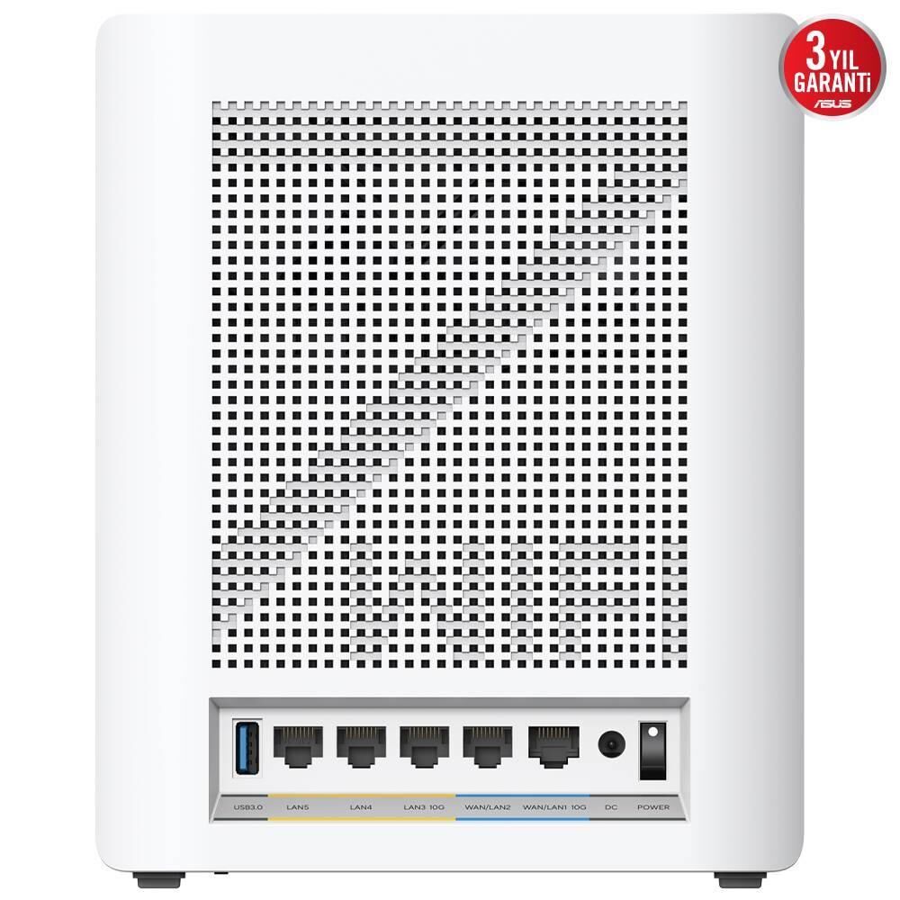 ASUS ZENWIFI7 BQ16 BE25000 Mesh Router Beyaz 2-li Paket