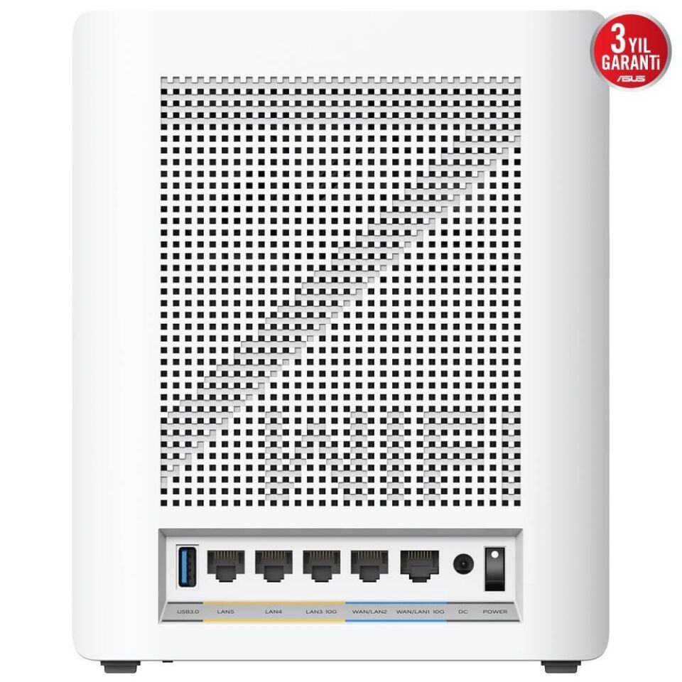 ASUS ZENWIFI7 BQ16 BE25000 Mesh Router Beyaz 2-li Paket