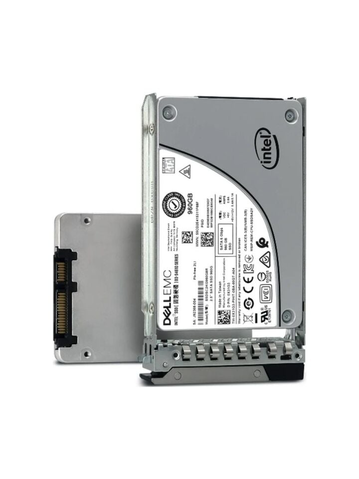 DELL 960GB SSD SATA READ INTENSIVE 6GBPS 512E 2.5İN HOT-PLUG 345-BDRK