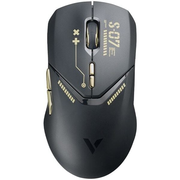 RAPOO VT9PRO 26000dpi Kablosuz Gaming Mouse Black Golden