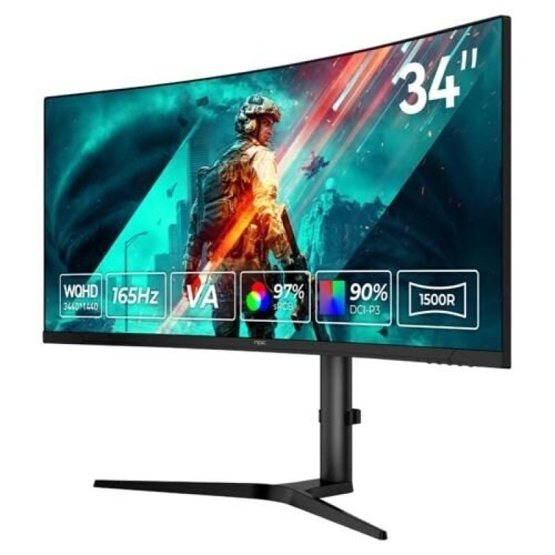 AIWA 34'' MP3424-Y Curved 165Hz MM 4K Monitör 1ms