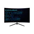 EXCALIBUR 27'' VA E27FHD-G 1MS 200Hz HDMI-DP Kavisli Gaming Monitör (1920 X 1080)