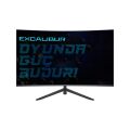 EXCALIBUR 31.5'' VA E315FHD-G 1MS 240hz HDMI-DP Kavisli Gaming Monitör (1920 X 1080)