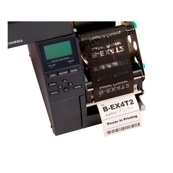TOSHIBA 203dpi B-EX4T2 Termal,Direkt Termal USB,Ethernet Barkod Yazıcı Endüstriyel