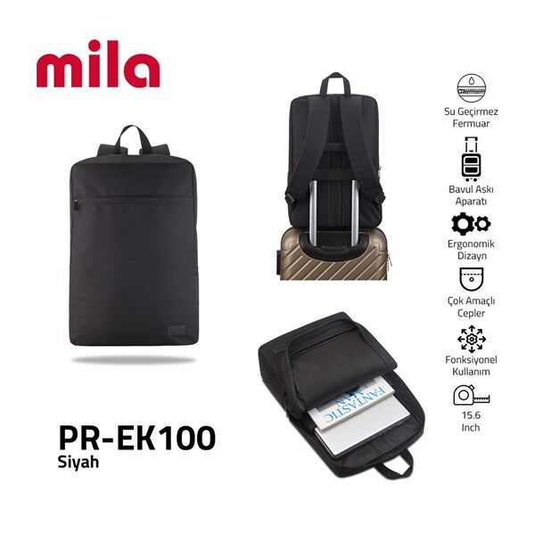 CLASSONE 15.6'' MILA PR-EK100 Macbook Laptop Sırt Çantası