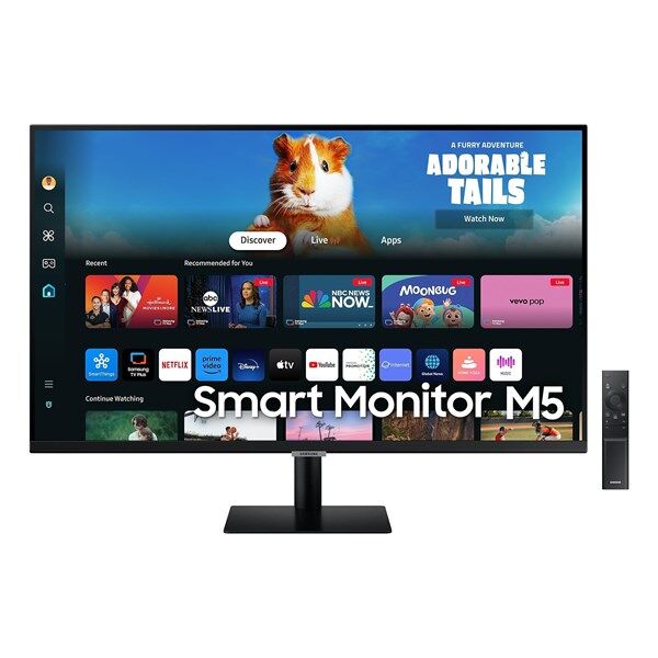 SAMSUNG 31.5'' VA SMART MONİTÖR M5 LS32DM500EUXUF 4MS 60HZ HDMI-TYPEC SMART MONİTÖR