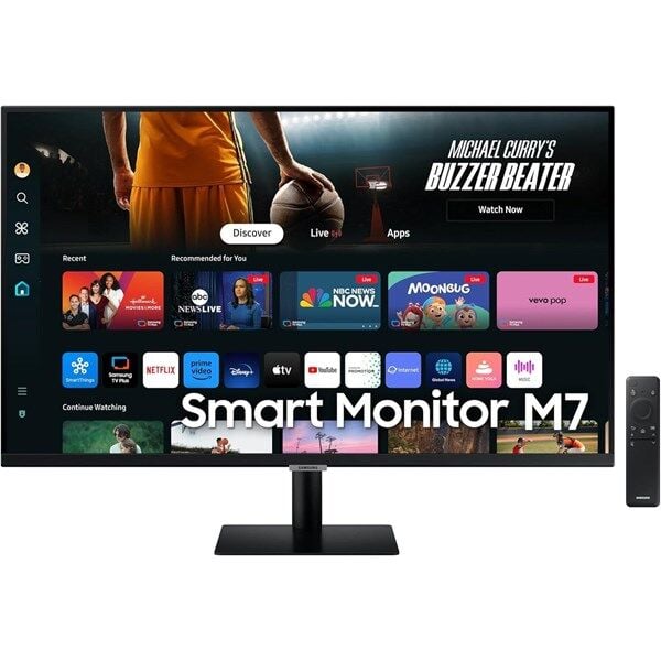 SAMSUNG 31.5'' VA SMART MONİTÖR M7 LS32DM702UUXUF 1MS 100HZ HDMI-TYPEC KABLOSUZ SMART MONİTÖR 3840X2160
