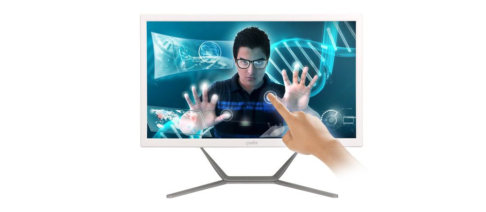QUADRO 19.5'' Dokunmatik STARK TOUCH H8120-T45825 CORE i5 4590S 8GB RAM- 256GB SSD- O/B HD FDOS