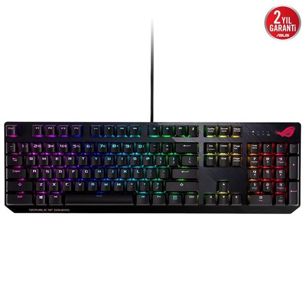 ASUS ROK STRIX SOPE NX SNOW RGB MEKANIK GAMING KLAVYE
