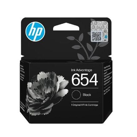 Hp 7FP39UE (654) Sıyah Kartus 400 Sayfa