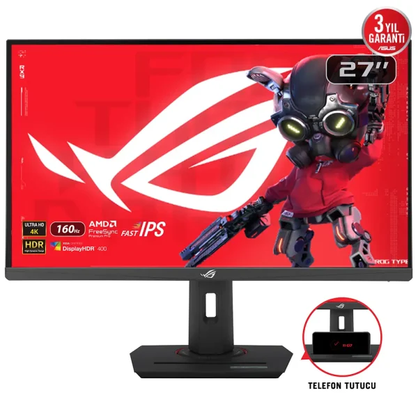 ASUS 27'' FAST IPS ROG STRIX XG27UCS 1MS 160Hz HDMI-DP-TYPE-C Gaming Monitör (3840 X 2160)