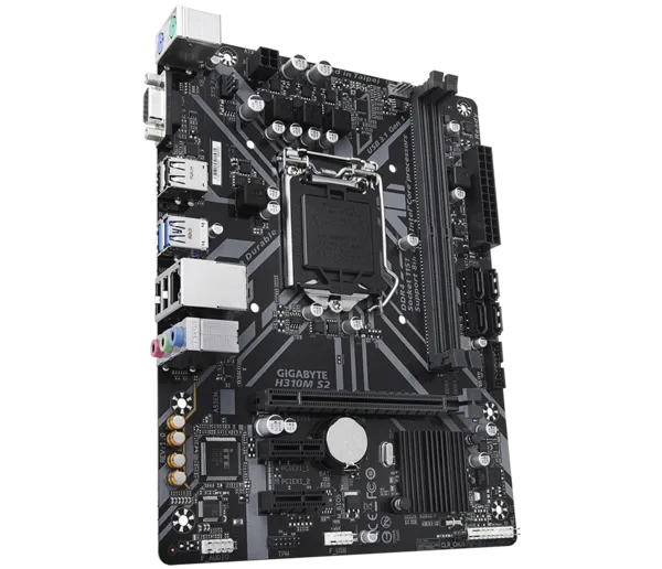 GIGABYTE H310M-S2 DDR4 SATA3 PCIe 16X v3.0 1151p v2 mATX