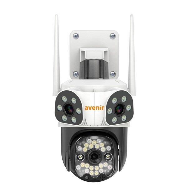 AVENIR 9MP PTZ Speed Dome Wıfı Kablosuz 3-Kameralı IP Kamera AV-S333