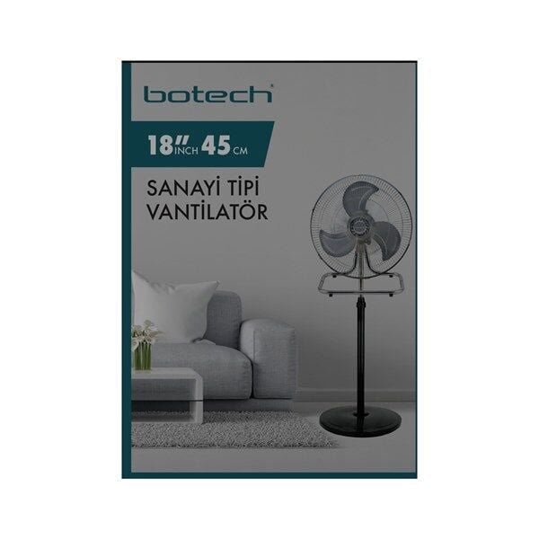 BOTECH 18'' 3in1 Vantilatör