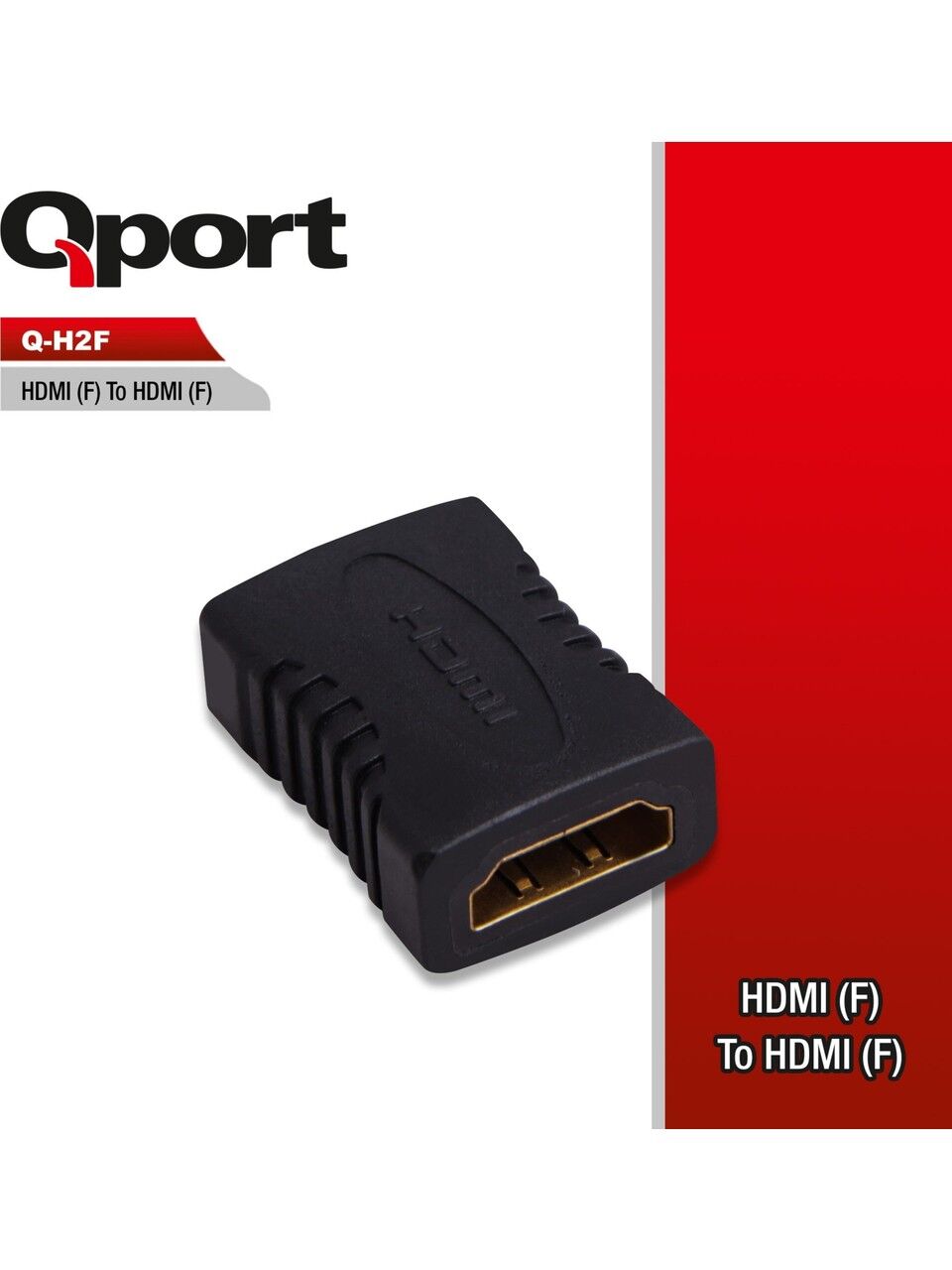 Qport Q-H2F HDMI(F) TO HDMI(F) ÇEVİRİCİ