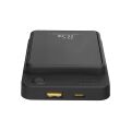 S-LINK  M1021 10000mAh Magsafe 15W HSC22.5W+PD20W+QC3.0 Siyah LCD Taşınabilir Şarj Cihazı Powerbank