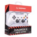 Snopy SG-302 Beyaz USB/PC/PS3 1.8m Kablo Joypad
