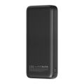 S-LINK P310 10000mAh PD20W+QC18W+HSC22.5W Siyah LCD Taşınabilir Pil Şarj Cihazı Powerbank