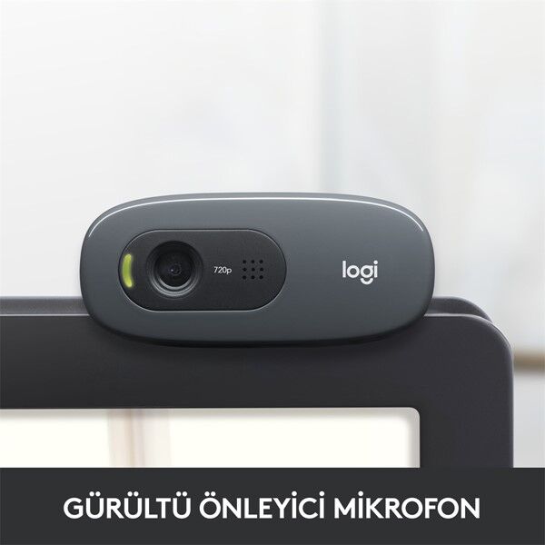 LOGITECH C270 HD Dahili Mikrofonlu Webcam 960-001063
