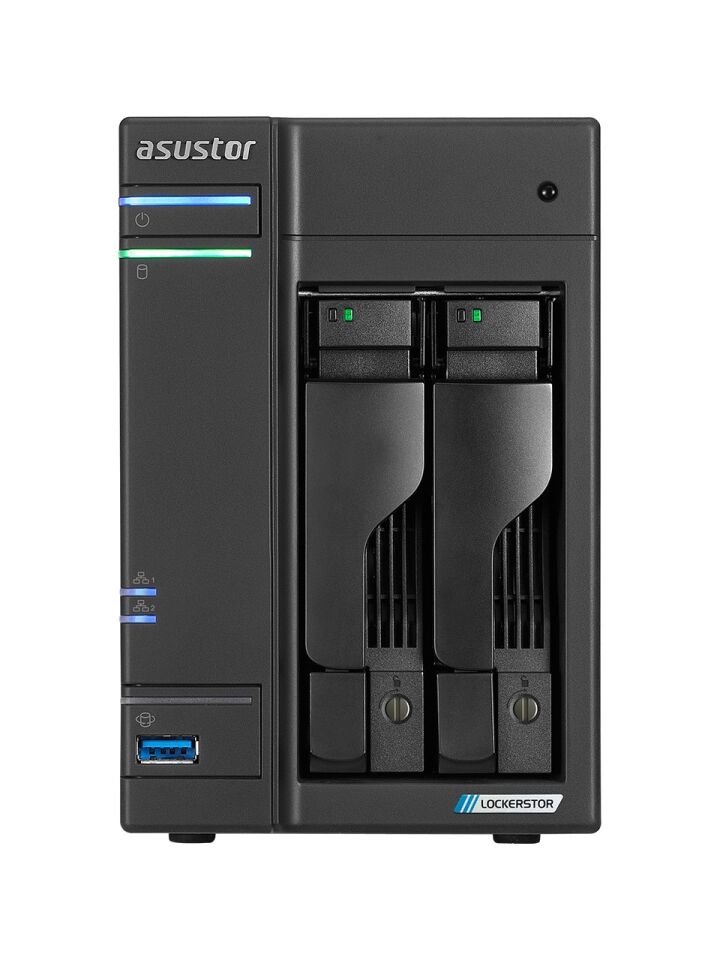 Asustor AS6702T 2 Disk Yuvalı (2X22TB) NAS Cihazı