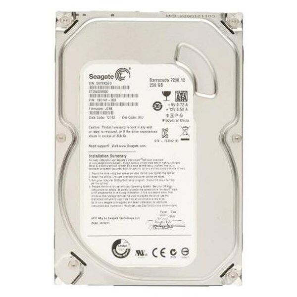 SEAGATE 3.5'' 250gb BARRACUDA ST250DM000 7200 RPM 16MB SATA-3 PC Diski