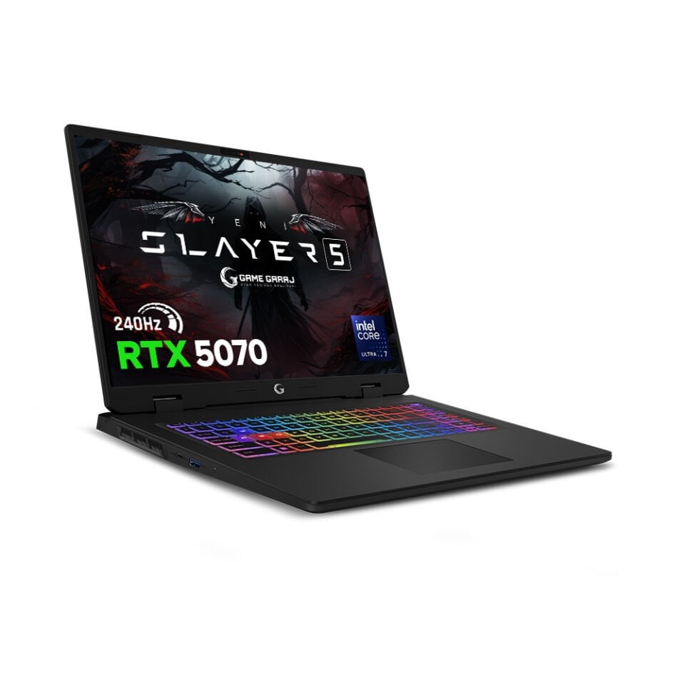 GG Slayer5 7XL-5070 C6 ULTRA 7-255HX RTX5070 1x32GB 1TB 17'' QHD+ DOS
