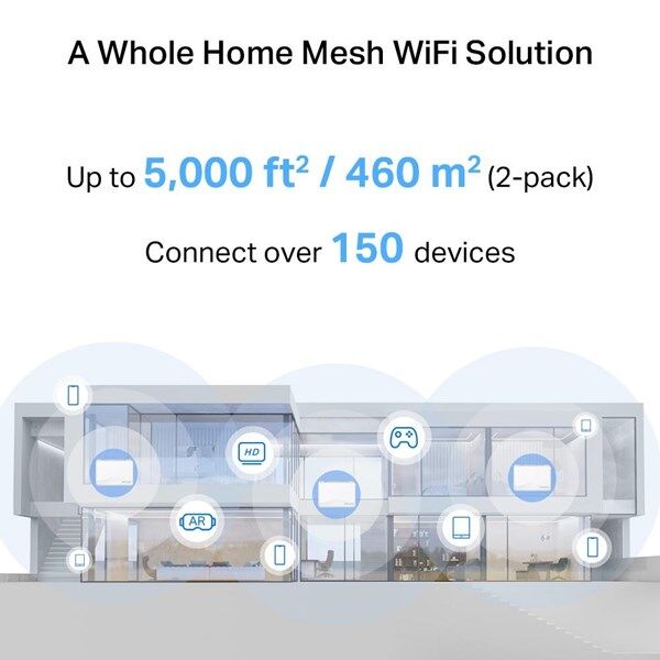MERCUSYS HALO H25BE-2pack BE3600 WIFI7 MESH ROUTER 2-li paket