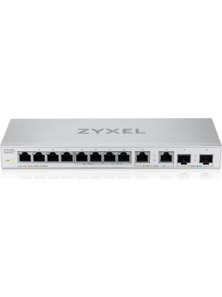 Zyxel XGS1010-12 v2 12Port Multi Gigabit Desktop Switch
