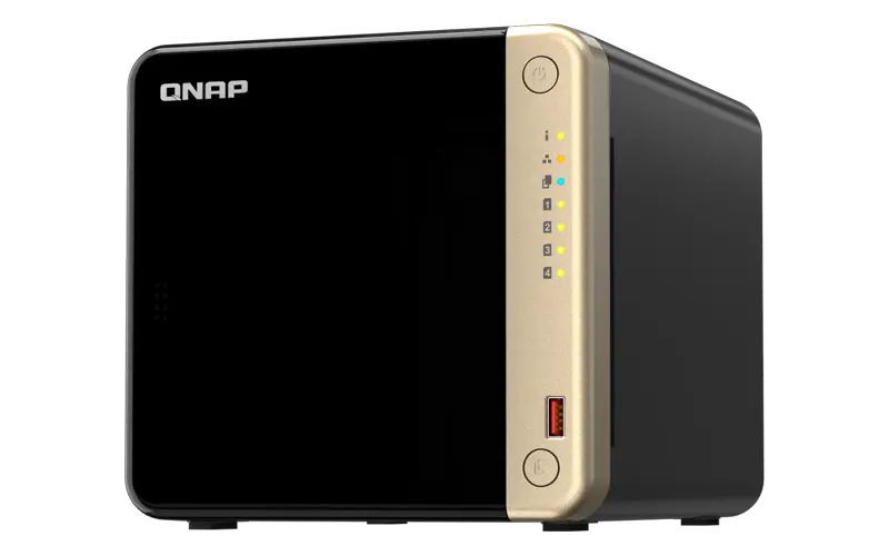 QNAP TS-464-8GB RAM 4 Hdd Yuvalı Tower NAS