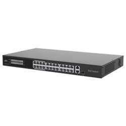 UNV NSW3000-24T1GT1GC 24 Port 10/100Mbps POE Cloud Yönetilebilen Switch